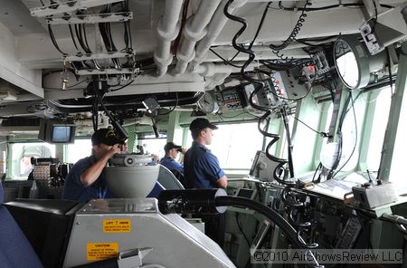 Inside the Command Center -- the bridge.